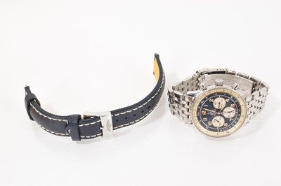 Lot 703 - Breitling watch made for Spanish airforce acrobatics team, limited to 1000, with travelling case and associated box and papers