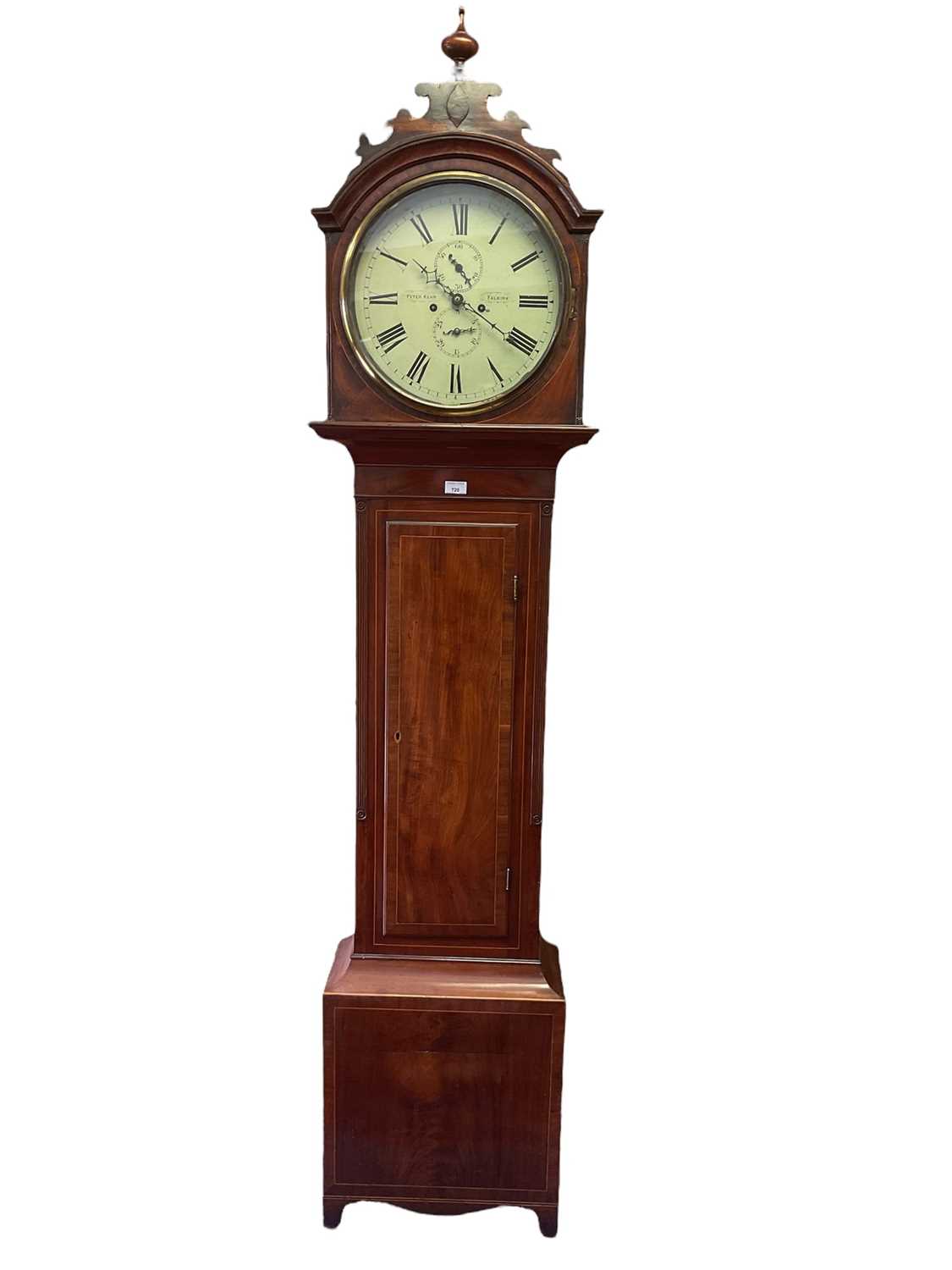 Lot 720 - Early 19th century Scottish Longcase clock by Peter Kerr of Falkirk