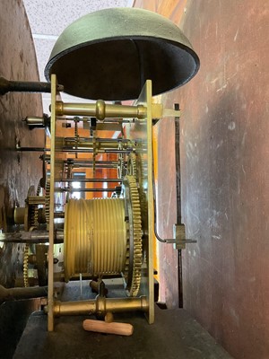 Lot 720 - Early 19th century Scottish Longcase clock by Peter Kerr of Falkirk
