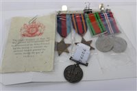 Lot 599 - First World War, War Medals, named to 636006...