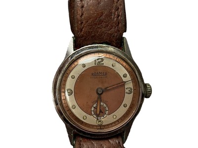 Lot 37 - 1950s Roamer Dust-Proof wristwatch