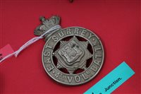 Lot 606 - Victorian Glengarry badge 4th Volunteers...