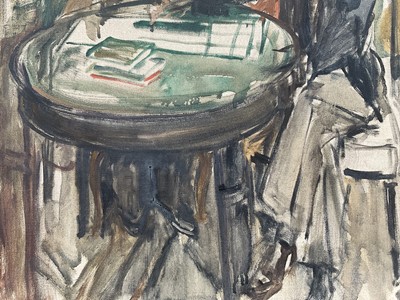 Lot 913 - *Amy Millar Watt (1900-1956) oil on canvas, Teddie Lucie-Smith and George Millar Watt, 1947