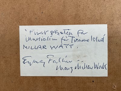 Lot 920 - *John Millar Watt (1895-1975) watercolour, Treasure Island