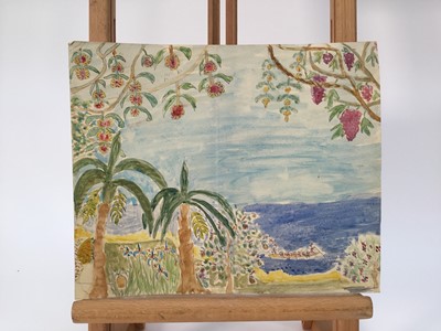 Lot 931 - *Mary Millar Watt (1924-2023) group of works on paper relating to a sketching tour to Jamaica in 1952