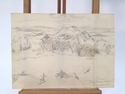 Lot 931 - *Mary Millar Watt (1924-2023) group of works on paper relating to a sketching tour to Jamaica in 1952