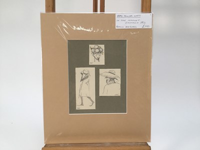 Lot 931 - *Mary Millar Watt (1924-2023) group of works on paper relating to a sketching tour to Jamaica in 1952