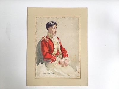 Lot 923 - *Mary Millar Watt (1924-2023) watercolour - Royal Academy Soirée 1947, together with a collection of works on paper by the same hand