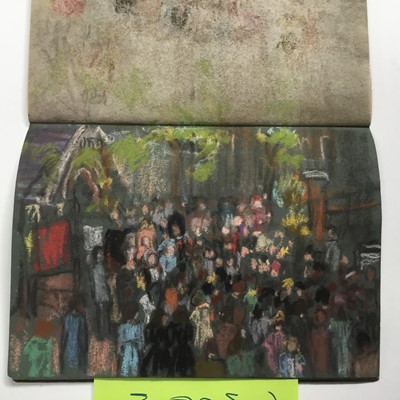 Lot 924 - *Amy Millar Watt (1900-1956), large collection of sketchbooks and sketchbook material