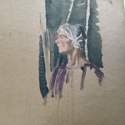 Lot 924 - *Amy Millar Watt (1900-1956), large collection of sketchbooks and sketchbook material