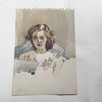 Lot 924 - *Amy Millar Watt (1900-1956), large collection of sketchbooks and sketchbook material