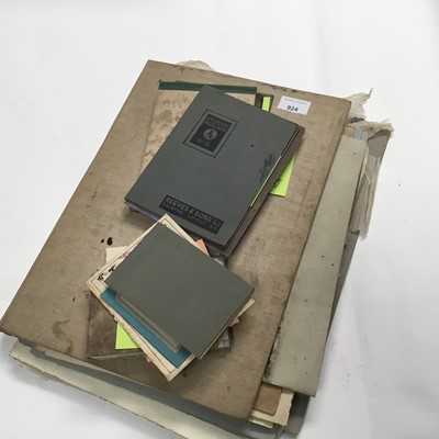 Lot 924 - *Amy Millar Watt (1900-1956), large collection of sketchbooks and sketchbook material