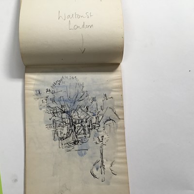 Lot 924 - *Amy Millar Watt (1900-1956), large collection of sketchbooks and sketchbook material