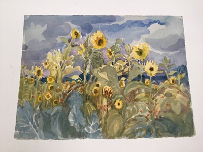 Lot 925 - *Mary Millar Watt (1924-2023) oil on board, Cellardyke, signed, and a collection of unframed works in a variety of media