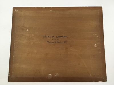 Lot 925 - *Mary Millar Watt (1924-2023) oil on board, Cellardyke, signed, and a collection of unframed works in a variety of media