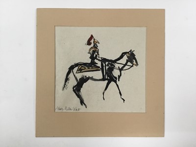 Lot 925 - *Mary Millar Watt (1924-2023) oil on board, Cellardyke, signed, and a collection of unframed works in a variety of media