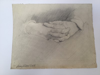Lot 932 - *Mary Millar Watt (1924-2023) large collection of sketches and works in a variety of media