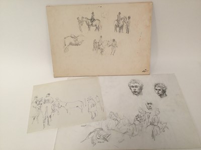 Lot 932 - *Mary Millar Watt (1924-2023) large collection of sketches and works in a variety of media