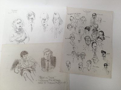 Lot 932 - *Mary Millar Watt (1924-2023) large collection of sketches and works in a variety of media