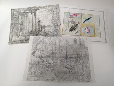 Lot 932 - *Mary Millar Watt (1924-2023) large collection of sketches and works in a variety of media