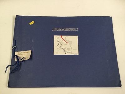 Lot 927 - *Mary Millar Watt (1924-2023) 'A week in Provence' collection of watercolours, presented in an album