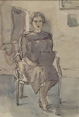 Lot 933 - Group of works by the Millar Watt family of artists, mostly framed (13)