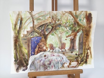 Lot 946 - *Louise Millar Watt (b. 1963) good collection of unframed works on paper in a variety of media