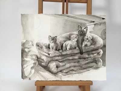 Lot 946 - *Louise Millar Watt (b. 1963) good collection of unframed works on paper in a variety of media