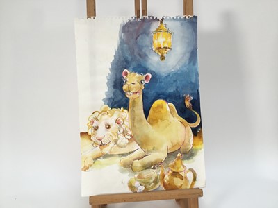 Lot 946 - *Louise Millar Watt (b. 1963) good collection of unframed works on paper in a variety of media