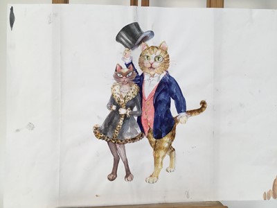 Lot 946 - *Louise Millar Watt (b. 1963) good collection of unframed works on paper in a variety of media