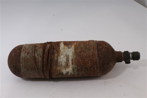 Lot 634 - Second World War aircraft crash relic - oxygen...