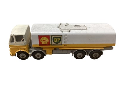 Lot 1544 - Dinky Toys Esso A.E.C. Fuel Tanker No.945 & Dinky Supertoys Shell-BP Leyland Octopus Fuel Tanker No.944, both boxed (2)