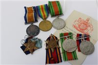 Lot 639 - First / Second World War trio - comprising War...