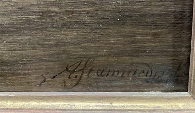 Lot 1155 - Alfred Stannard (1806-1889) oil on canvas - The Yare below Norwich, signed, 31cm x 41cm, in gilt frame