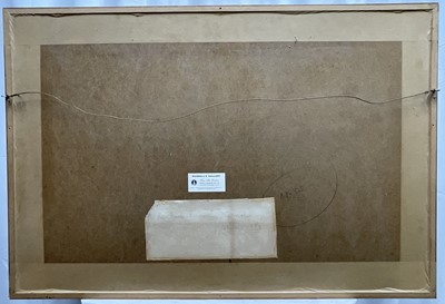 Lot 1156 - John Joseph Cotman (1814-1878) watercolour - ‘On the Back River, Norwich’ signed, dated 1868, 37cm x 65cm, in glazed gilt frame