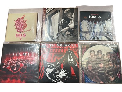 Lot 2208 - Selection of approx 30 LP's including Franz Ferdinand, Foo Fighters, Faith No More, Eels, Alice in Chains, Afghan Wigs, The Gaslight Anthem and Ezra Furman. All vinyl appears unplayed....