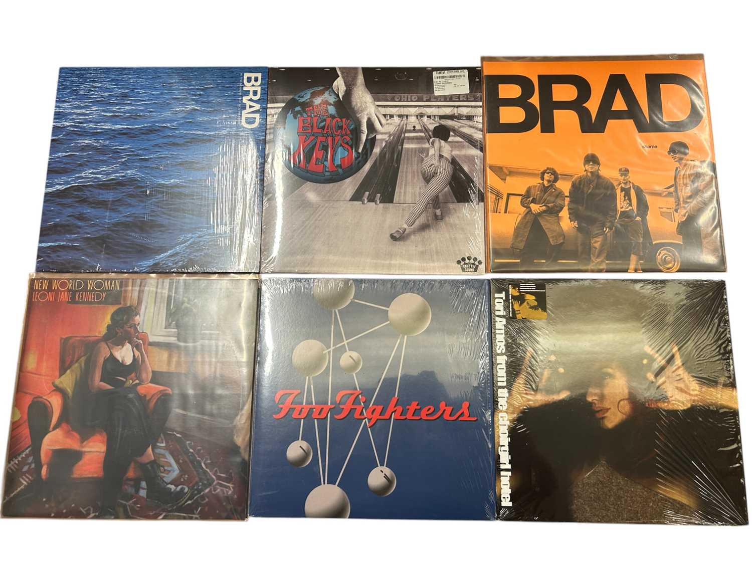 Lot 2210 - Selection of approx 30 Lp's including Suede, Brad, Black Keys, Fo Fighters. R. E. M., Manic Street Preachers, Kate Bush, Jesus Jones, Bonodo and Joe Bonamassa. All vinyl appears unplaye...