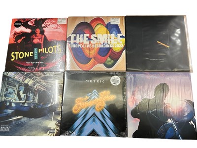 Lot 2212 - Selection of approx 30 LP's including The Smile, Metric, Richard Hawley, Stone Temple Pilots, Frank Black, Tricky, Babybird, Chemical Brothers, Tori Amos and Lana Del Rey. All vinyl app...