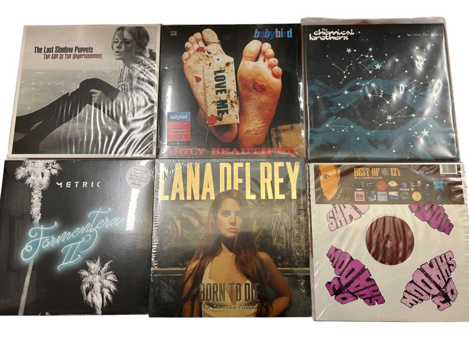 Lot 2212 - Selection of approx 30 LP's including The Smile, Metric, Richard Hawley, Stone Temple Pilots, Frank Black, Tricky, Babybird, Chemical Brothers, Tori Amos and Lana Del Rey. All vinyl app...