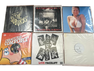 Lot 2213 - Selection of 30 LP's including The Clash, Beth Gibbons, Girls against Boys, Gomez, Green River, Foo Fighters, Garbage, Arcade Fire and Brittany Howard. All vinyl appears unplayed. Stora...