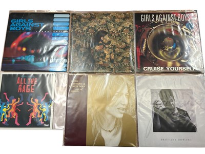 Lot 2213 - Selection of 30 LP's including The Clash, Beth Gibbons, Girls against Boys, Gomez, Green River, Foo Fighters, Garbage, Arcade Fire and Brittany Howard. All vinyl appears unplayed. Stora...