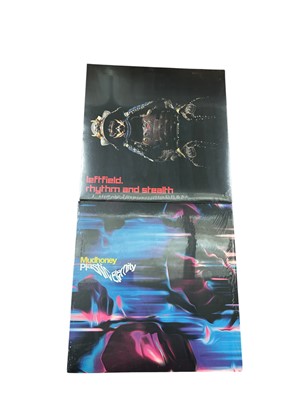 Lot 2215 - Selection of approx 30 LP records including Mercury Rev, Bloc Party, Beth Gibbons, Thunder, Mansun, Underworld, Tricky, Super Furry Animals and Zero 7. All vinyl appears unplayed. Stora...