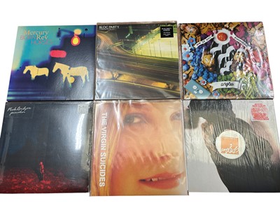 Lot 2215 - Selection of approx 30 LP records including Mercury Rev, Bloc Party, Beth Gibbons, Thunder, Mansun, Underworld, Tricky, Super Furry Animals and Zero 7. All vinyl appears unplayed. Stora...