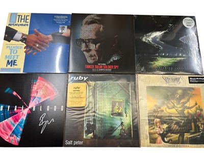 Lot 2217 - Selection of 30 LP's records including Muse, Wolf Alice, Ruby, Royal Blood, The Replacements, Rage Against The Machine, Warpaint, Tame Impala, Jack White, Steven Wilson, Lorde and Spark...