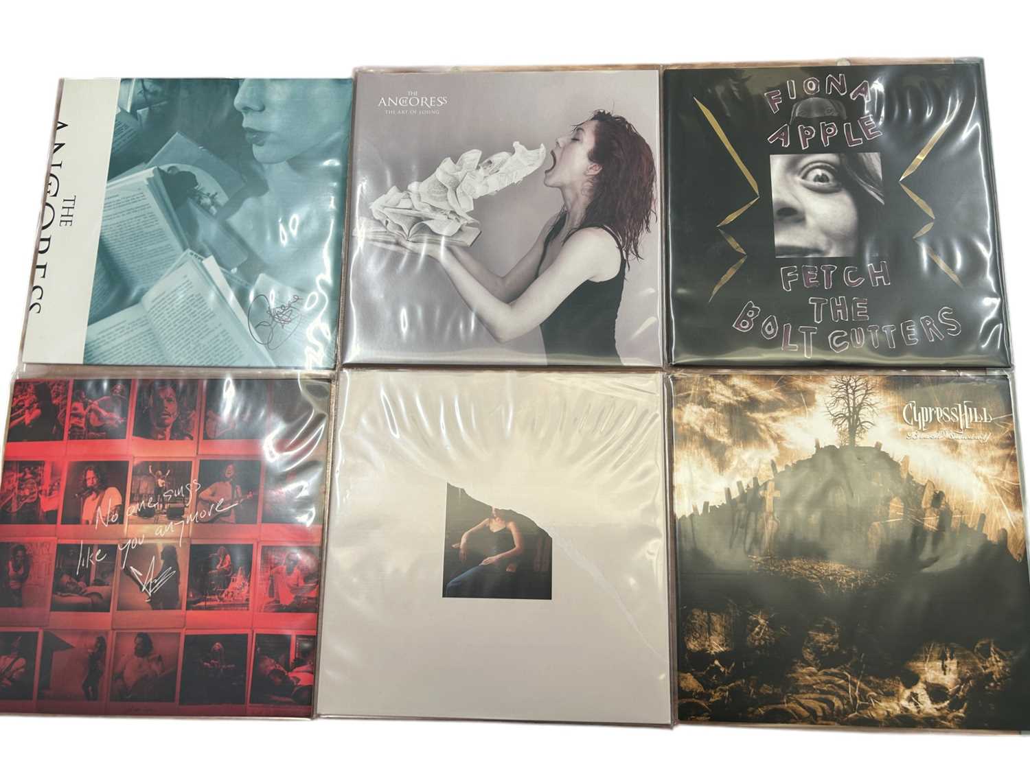 Lot 2222 - Selection of approx 30 LP’s including Franz Ferdinand, Fionna Apple, Cypress Hill, Billie Eilish, Muse, Manic Street Preachers, London Grammar, John Grant, Fun Lovin’ Criminal...