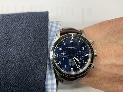 Lot 780 - Rare Bremont Royal Protection limited edition Chronograph wristwatch 1 of 40 made