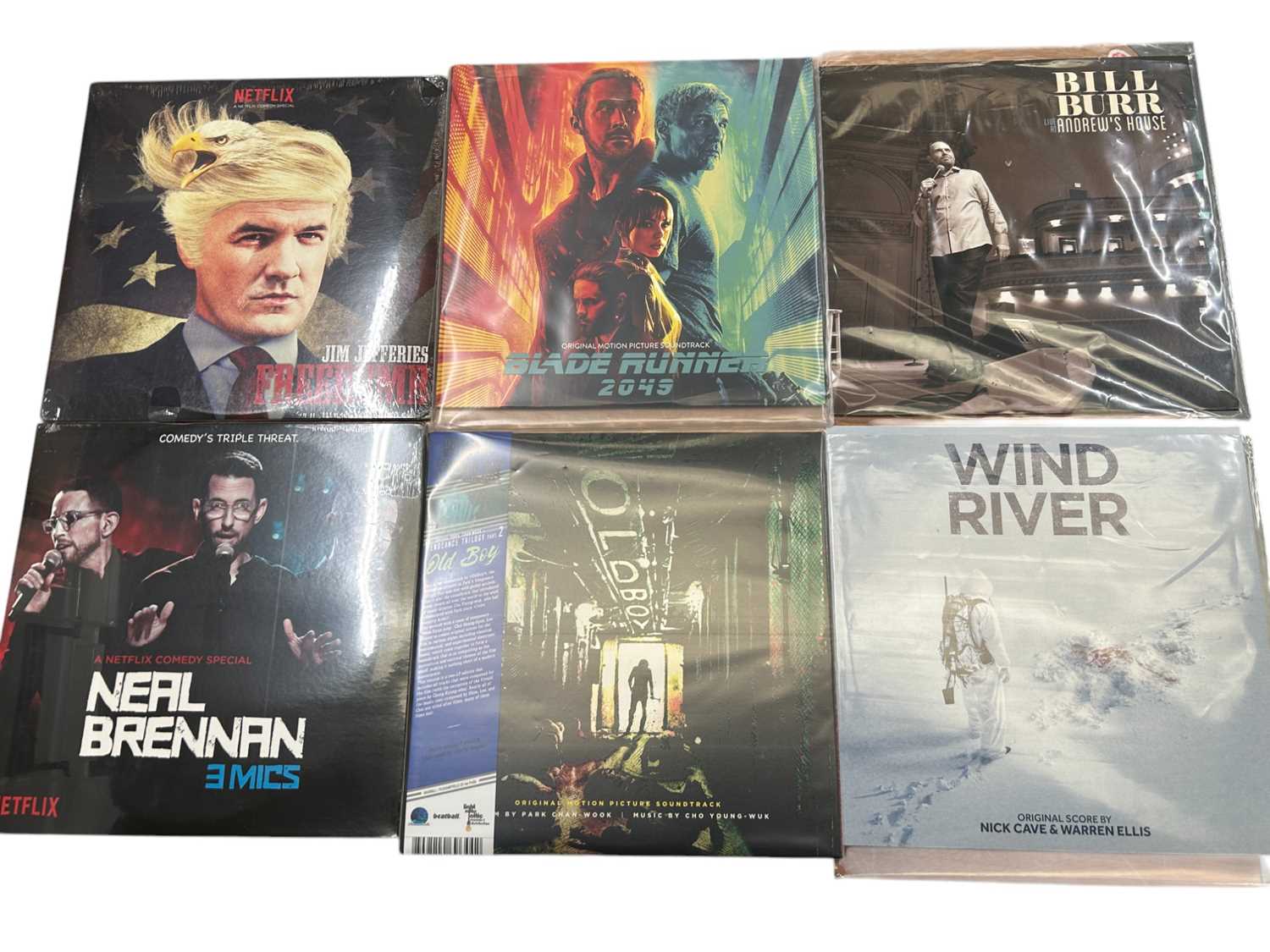 Lot 2225 - Selection of 15 LP’s featuring Soundtracks including Blade Runner 2049, Hitchhiker’s Guide to the Galaxy - Hexagonal Phase, also Quintessential phase, Quandary Phase, Tron Le...