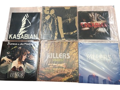 Lot 2227 - Selection of approx 30 LP’s including Florence and The Machine, Killers, Doves, Joy Division, Eagles of Death Metal, Elastica, Black Crowes and Bloc Party. All vinyl appears...
