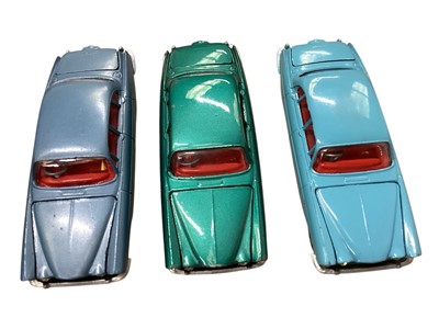 Lot 1571 - Corgi Toys Mercedes Benz 600 Pullman No.247, 220 SE No.230 & 220 SE Coupe No.253, plus Jaguar Mark X No.238 (x3), Ford Consul Cortina Superkings Estate Car No.491, RAC Rescue Land-Rover No.4...