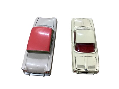 Lot 1569 - Corgi Toys Ghia L.6.4 No.241 (x2), Le Dandy Coupe No.259, Lancia Fulvia Sport Zagato No.332, Rover 2000 No.252, Fiat 2100 No.232, Volkswagen 1500 Karman Gaia No.239, Austin A40 Saloon No.216, Au...